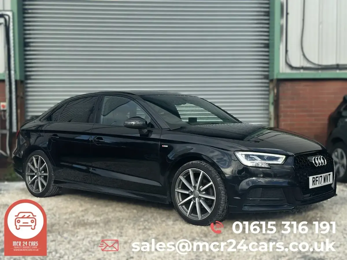Used Audi A3 Black Edition 150 HP (110 kW) 2017 Sedan