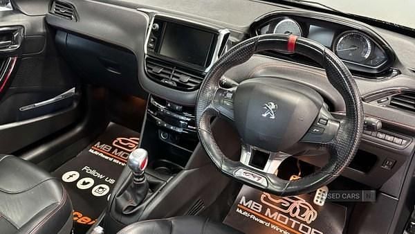 Used Peugeot 208 Prestige 208 HP (152 kW) 2017 Black Hatchback