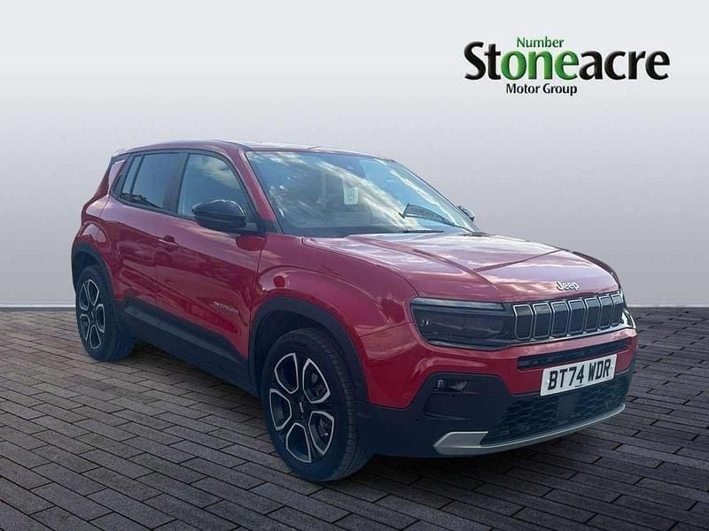 Red Used 2024 Jeep Avenger Summit SUV | £23,995 (Fair price) - Image 1/4