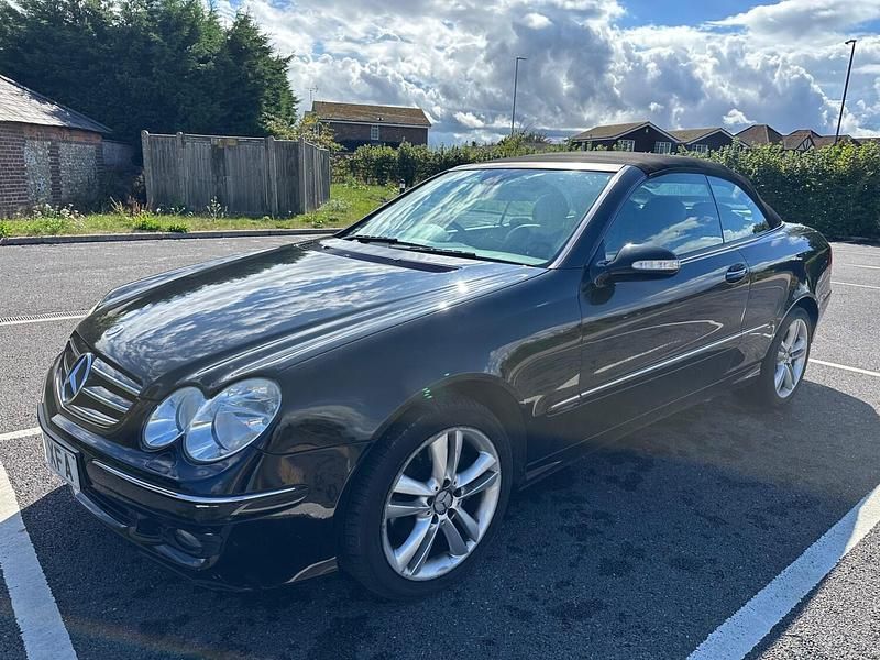 Used Mercedes CLK280 Avantgarde 2006 Black Cabriolet