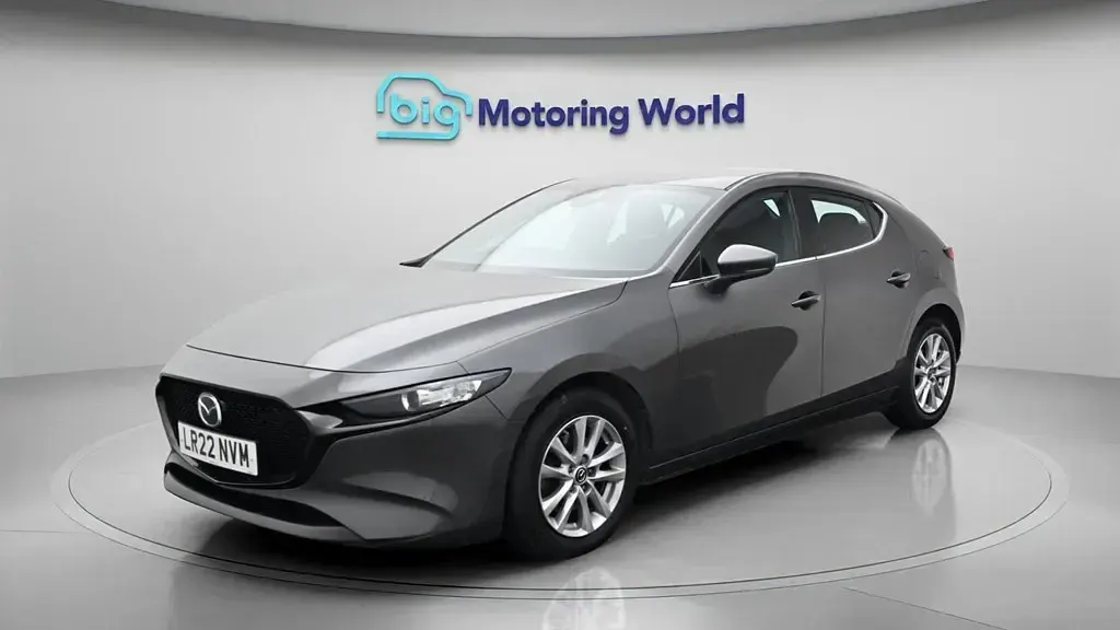 Usado Mazda 3 122 CV (89 kW) 2022 Gris Utilitario