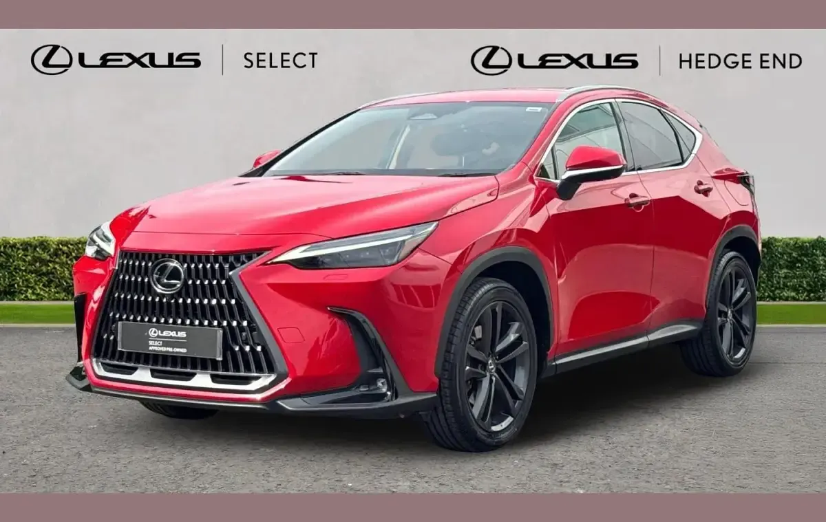 Used Lexus NX450h+ 301 HP (221 kW) 2023 Red SUV