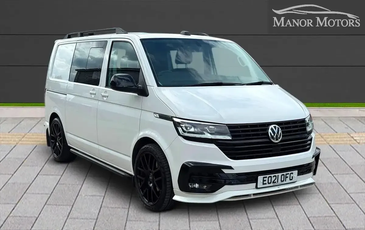 Used VW T6.1 Highline 201 HP (147 kW) 2021 White Van
