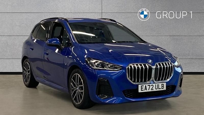 Used BMW 218 Active Tourer M Sport 150 HP (110 kW) 2023 Blue MPV