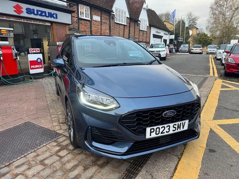 Used Ford Fiesta ST-Line 2023 Blue Hatchback