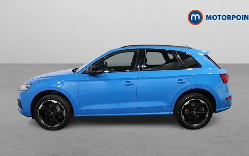 Usado Audi Q5 Black Edition 190 HP (139 kW) 2020 Azul SUV