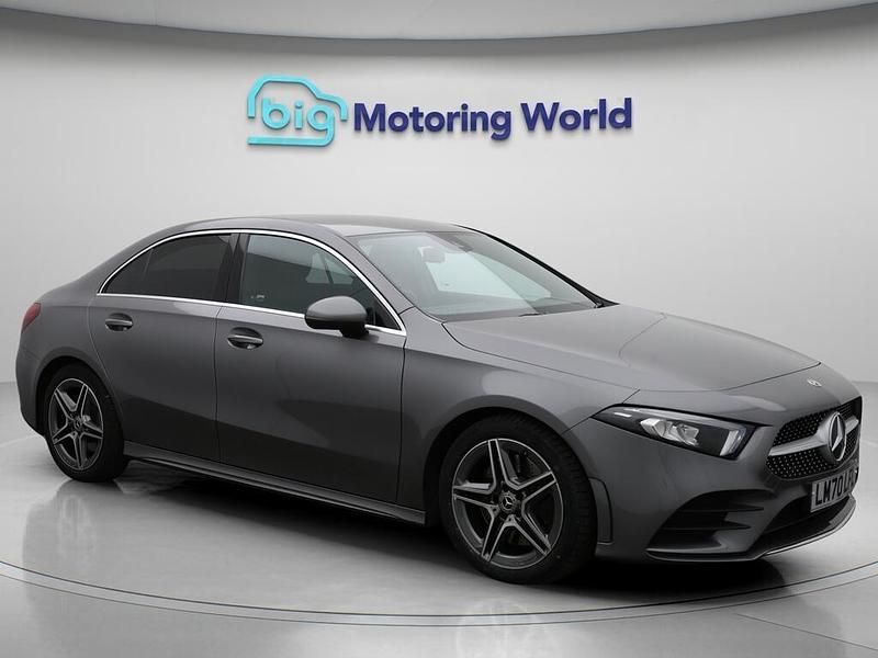 Grey Used 2020 Mercedes A250 AMG line Sedan | £20,100 (Fair price) - Image 1/4
