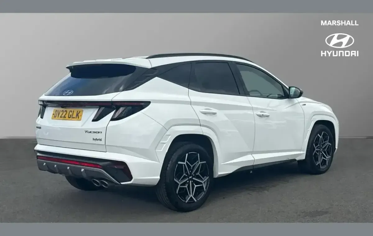 Used Hyundai Tucson N Line 230 HP (169 kW) 2022 White SUV