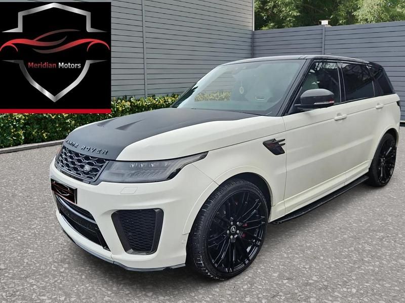 Used Land Rover Range Rover Sport SVR 575 HP (422 kW) 2018 White SUV