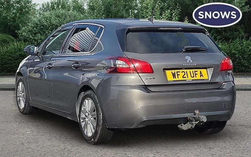 Used Peugeot 308 Allure 131 HP (96 kW) 2021 Grey Hatchback