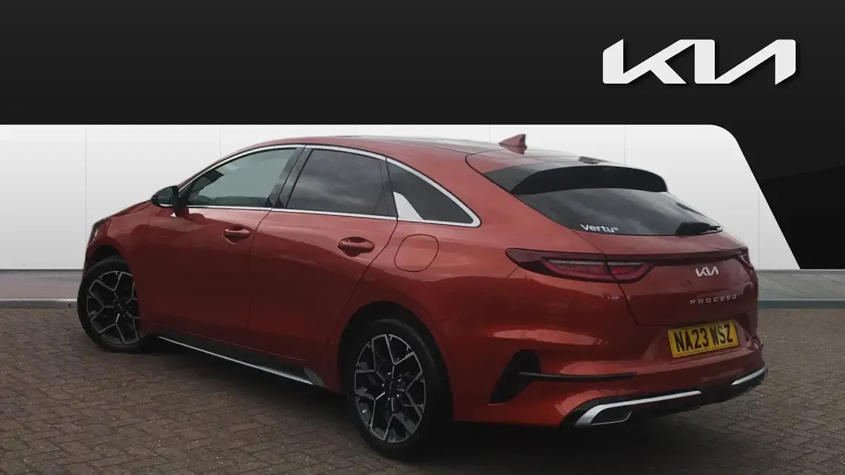 Used Kia ProCeed GT-Line 160 HP (117 kW) 2023 Orange Estate