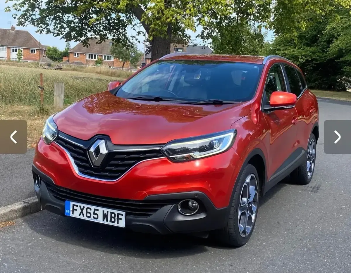Used Renault Kadjar Dynamique 130 HP (95 kW) 2015 Red SUV