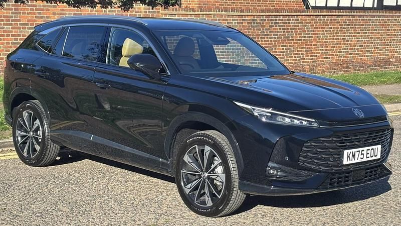 Black Used 2025 MG HS Trophy SUV | £24,499 (Expensive) - Image 1/4