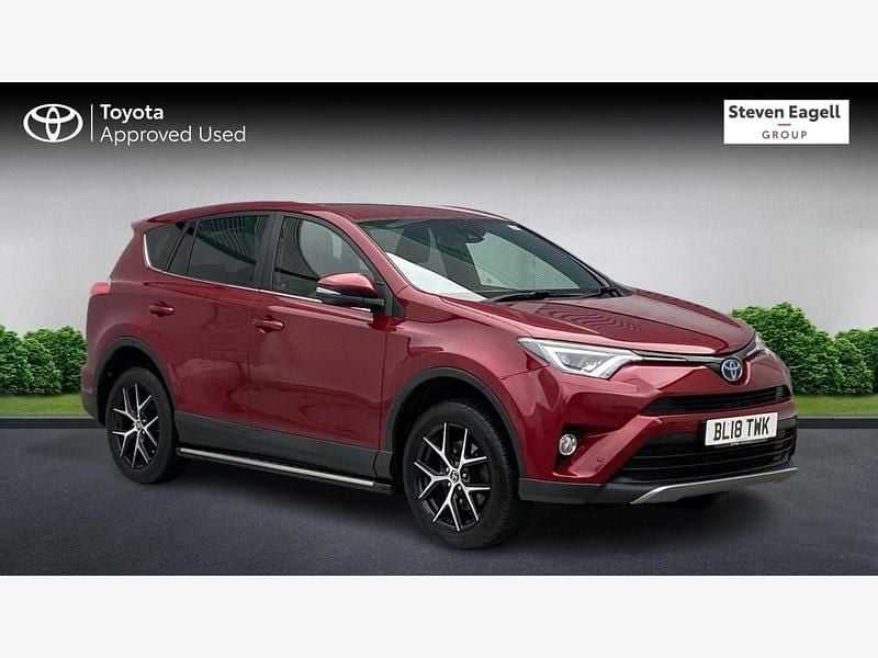 Used Toyota RAV4 Design 2018 Red SUV