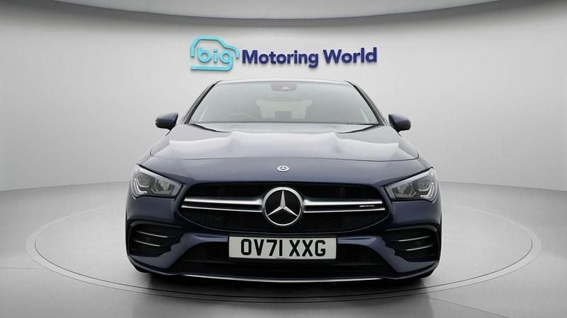 Used Mercedes CLA35 AMG AMG 2022 Blue Sedan