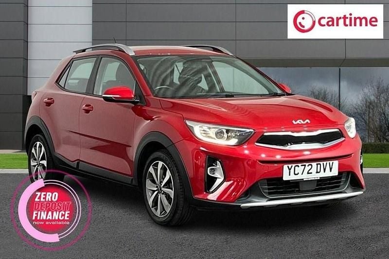 Red Used 2022 Kia Stonic 2 SUV | £10,329 (Fair price) - Image 1/4
