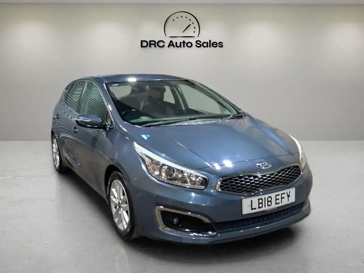 Used Kia Ceed 133 HP (97 kW) 2018 Blue Hatchback