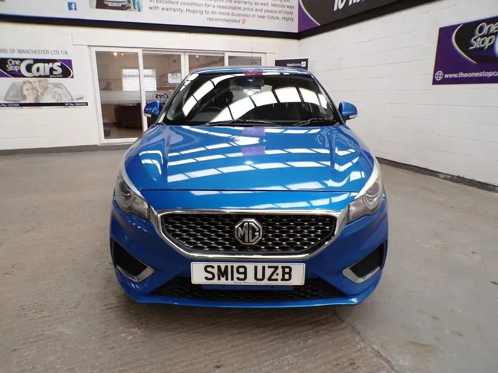 Used MG MG3 Exclusive 106 HP (77 kW) 2019 Blue Hatchback