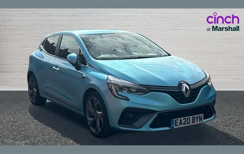 Used Renault Clio V RS Line 128 HP (94 kW) 2020 Blue Hatchback