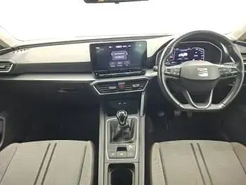 Used Seat Leon SE Dynamic 110 HP (80 kW) 2021 White Hatchback