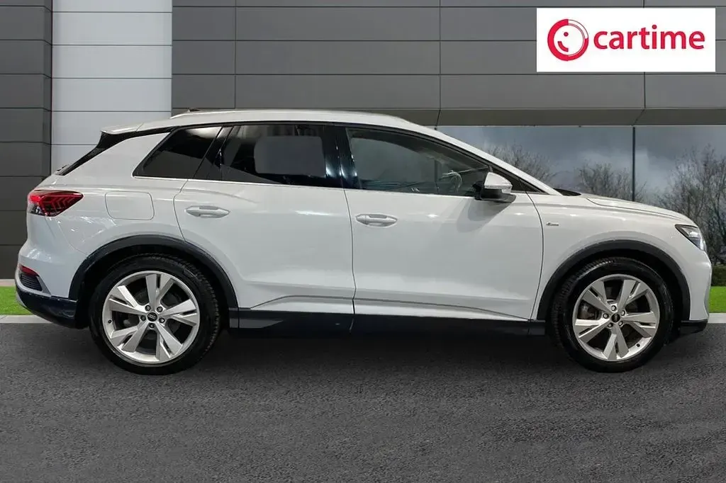Used Audi Q4 e-tron S-Line 219 kW (299 HP) 2023 White SUV