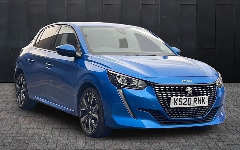 Blue Used 2020 Peugeot 208 Allure Hatchback | £13,391 (Fair price) - Image 1/3