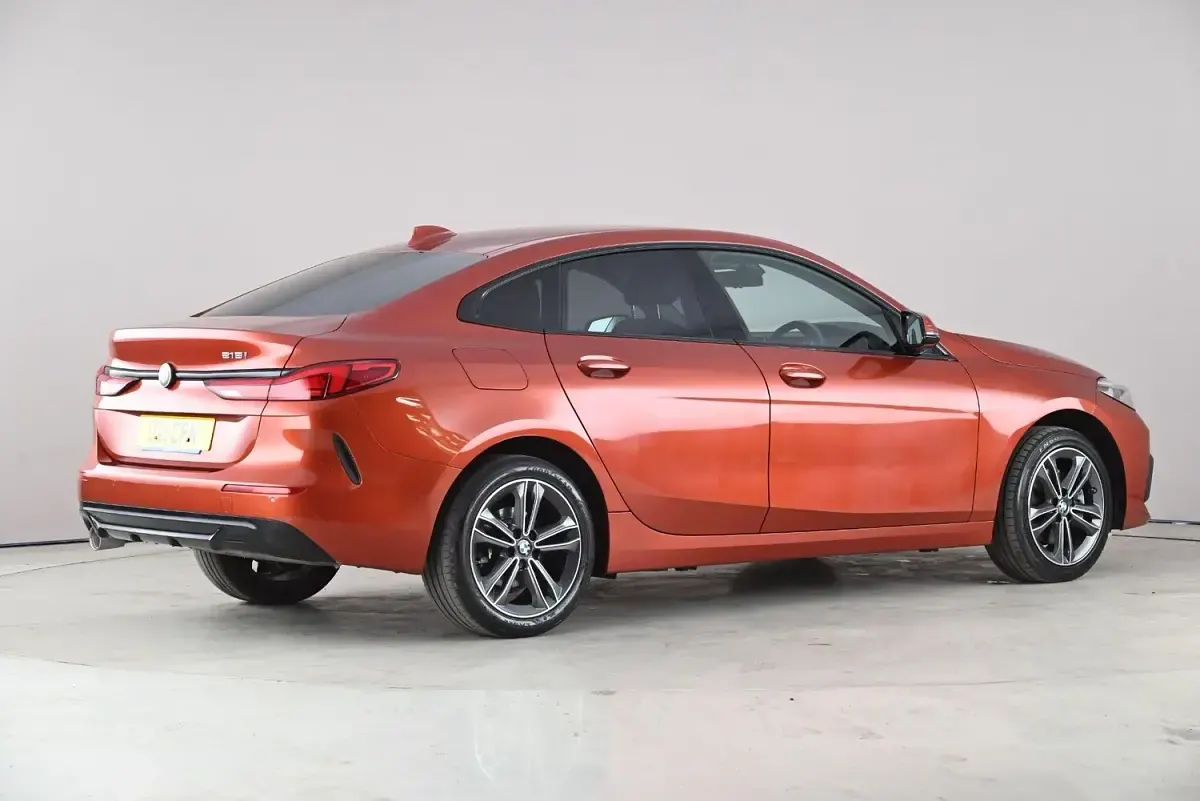 Used BMW 218 Sport Line 2021 Orange Coupe