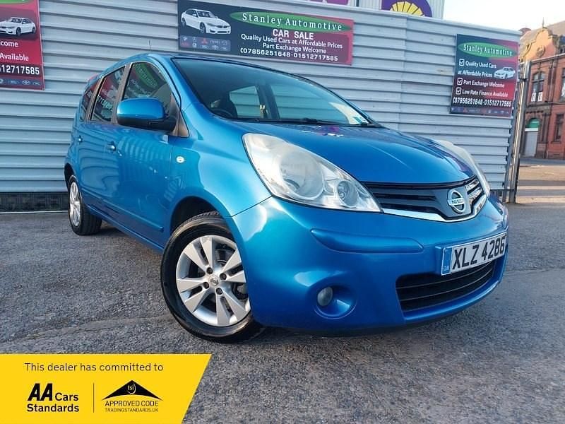 Used Nissan Note Acenta 2009 Blue Hatchback
