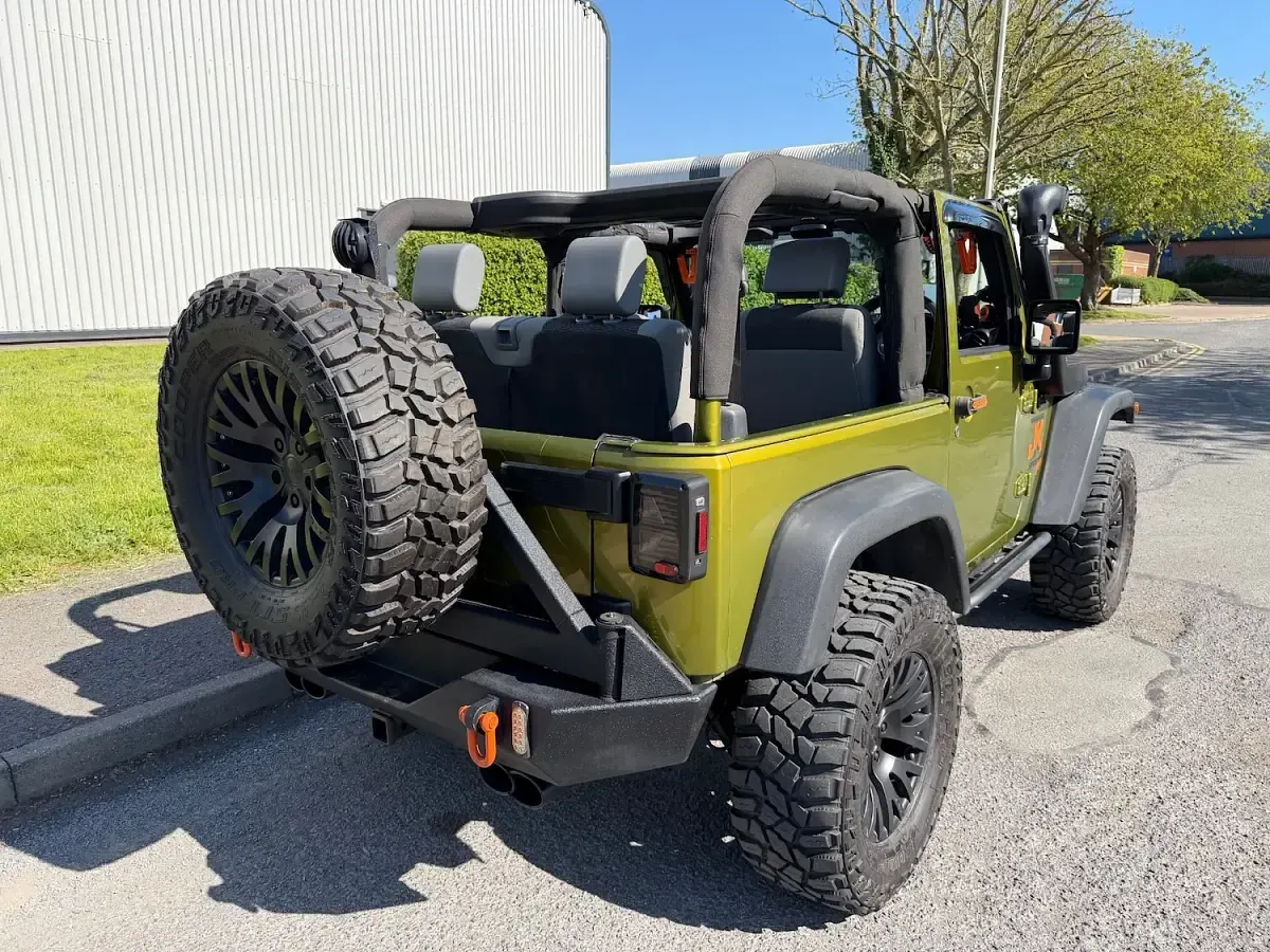 Used Jeep Wrangler Sahara 2007 Green SUV