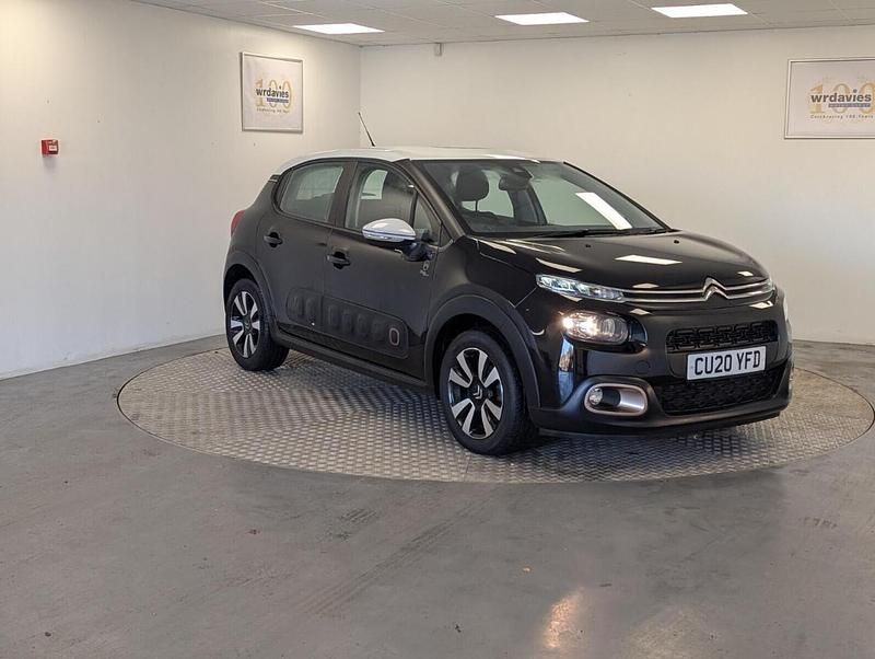 Black Used 2020 Citroën C3 Origins Hatchback | £7,999 (Fair price) - Image 1/4