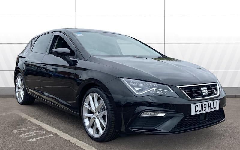 Used Seat Leon FR Sport 150 HP (110 kW) 2019 Black Hatchback