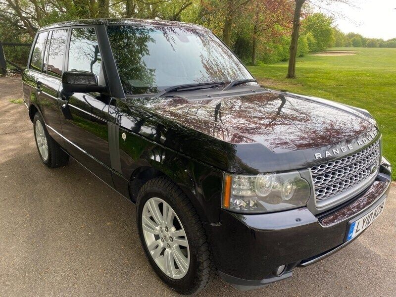 Black Used 2010 Land Rover Range Rover Vogue SUV | £5,495 (Good price) - Image 1/4