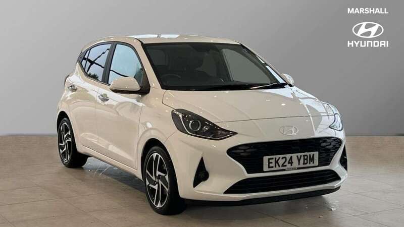 White Used 2024 Hyundai i10 Premium Hatchback | £15,068 (Fair price) - Image 1/4