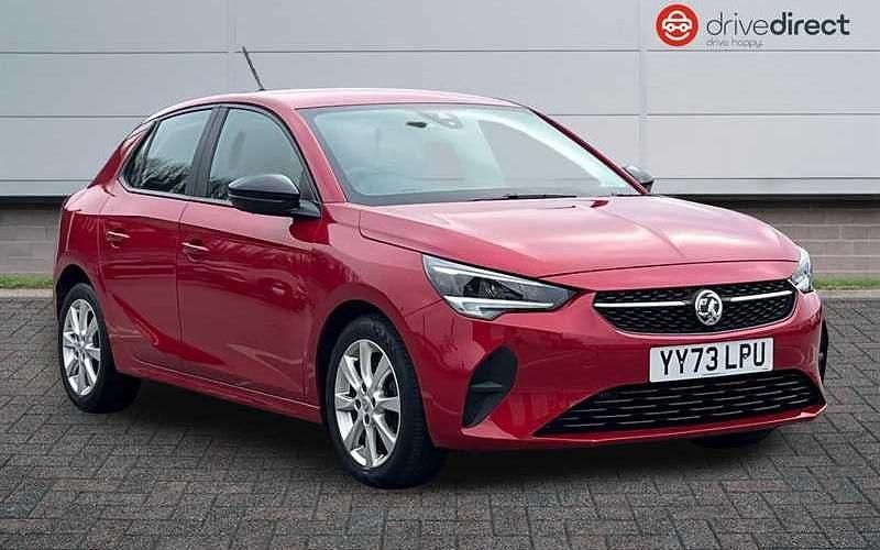Used Vauxhall Corsa Design Edition 101 HP (74 kW) 2023 Red Hatchback