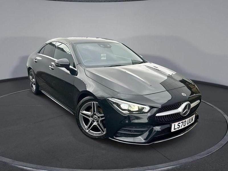 Black Used 2020 Mercedes CLA180 AMG Line Premium Sedan | £20,799 (Good price) - Image 1/4