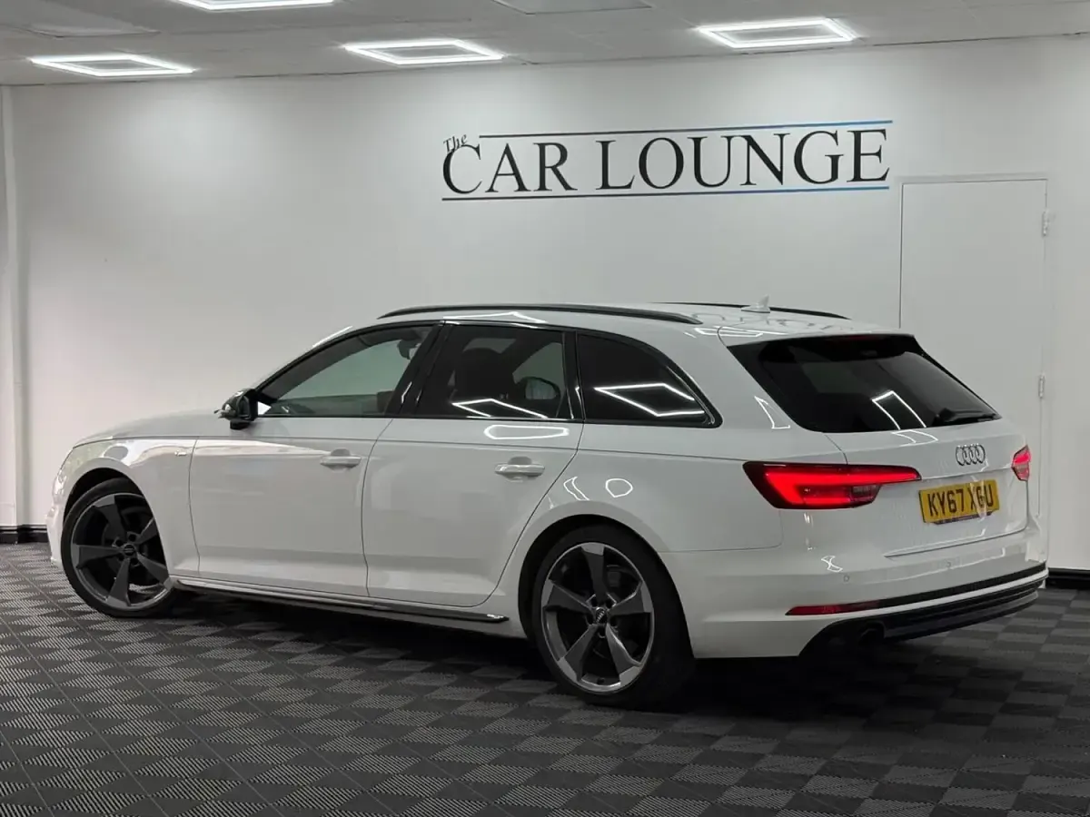 Used Audi A4 Black Edition 150 HP (110 kW) 2017 White Estate