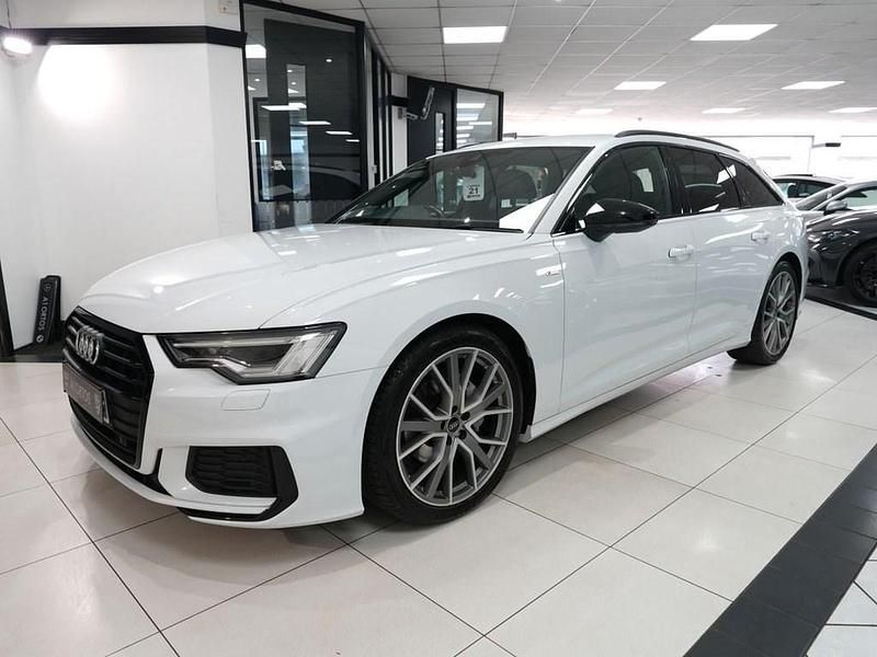 Used Audi A6 Black Edition 204 HP (150 kW) 2022 White Estate