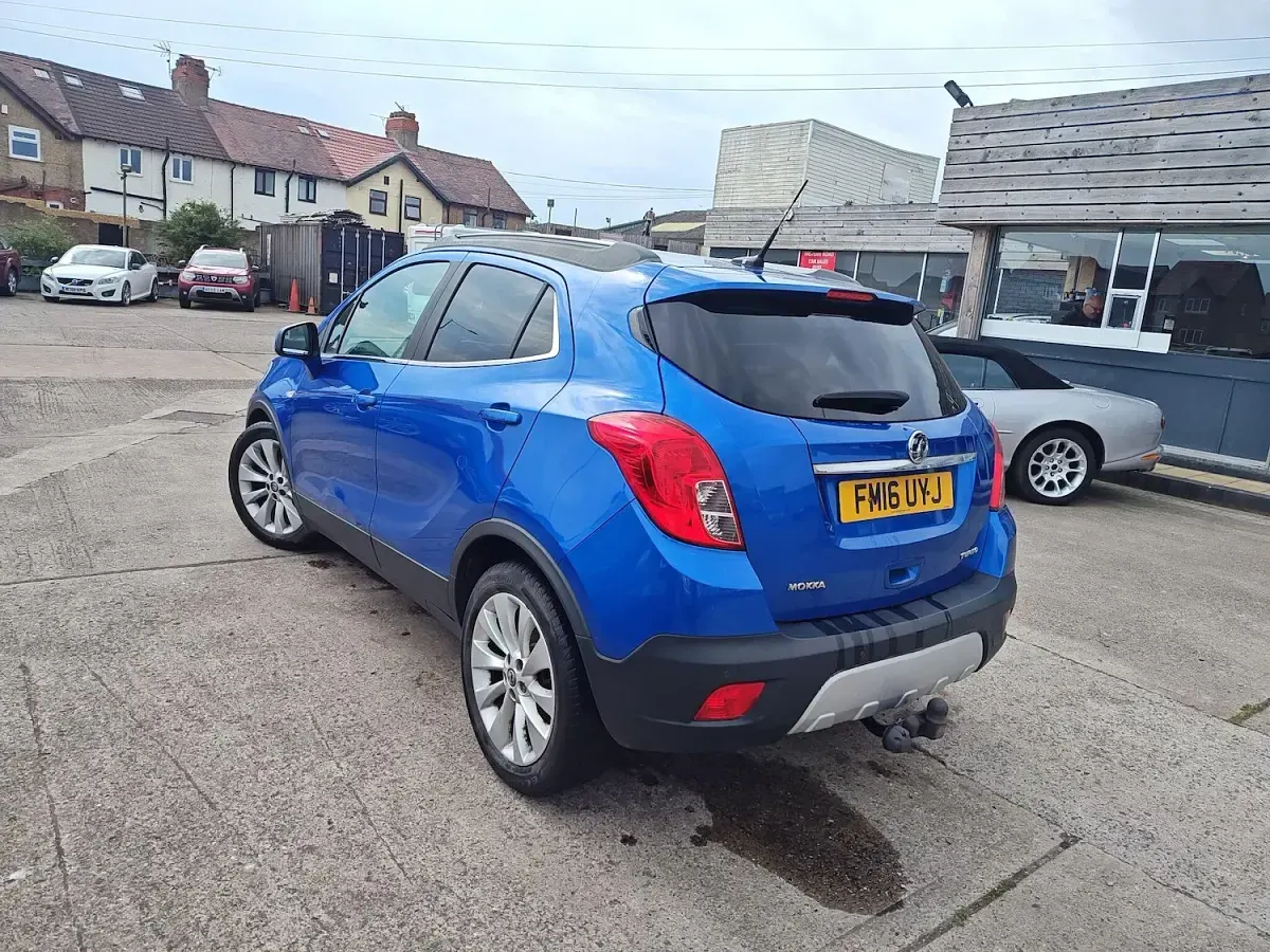 Used Vauxhall Mokka 140 HP (102 kW) 2016 Blue SUV