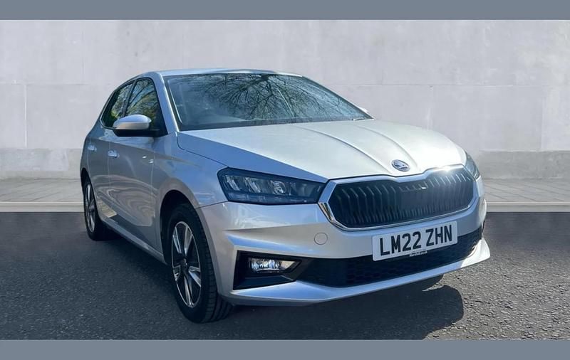Used Skoda Fabia SE L 110 HP (80 kW) 2022 Silver Hatchback