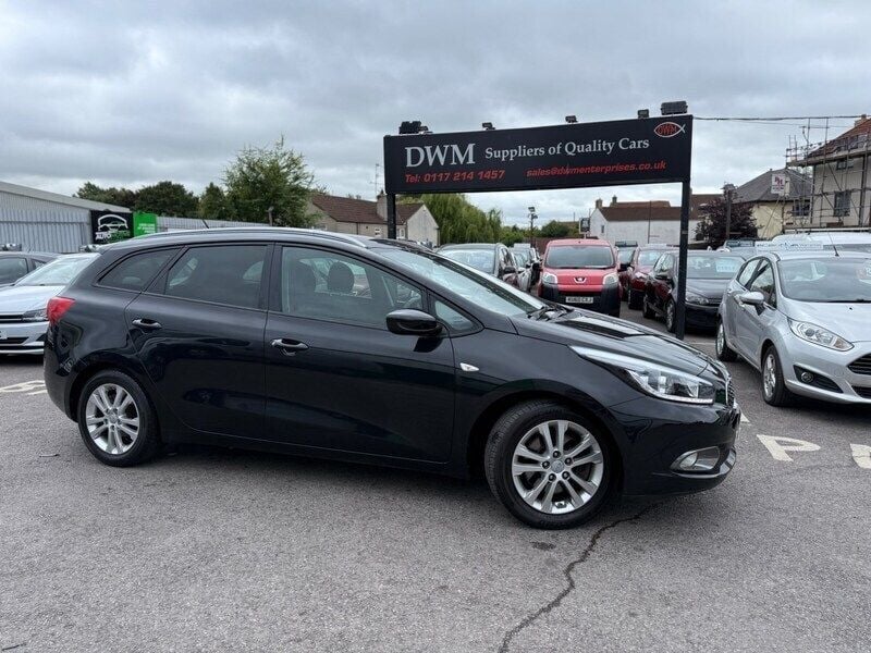 Black Used 2015 Kia Ceed Estate | £3,490 (Good price) - Image 1/4