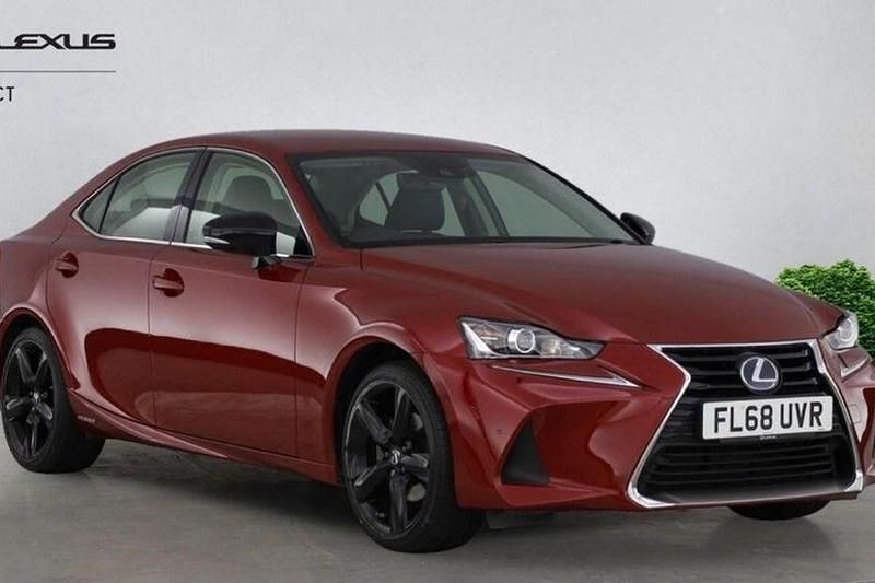 Red Used 2018 Lexus IS300h Sport Line Sedan | £19,500 (Fair price) - Image 1/1
