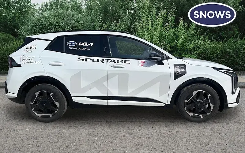 Used Kia Sportage GT-Line 150 HP (110 kW) 2026 White SUV