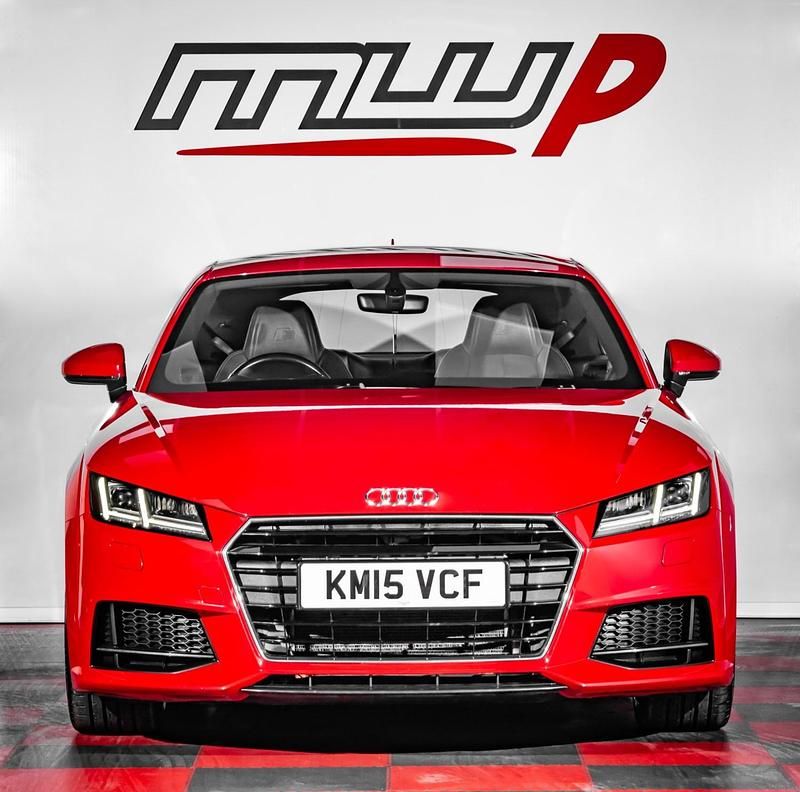 Used Audi TT S-Line 190 HP (139 kW) 2015 Red Coupe