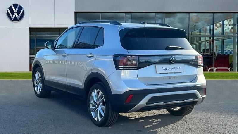 New VW T-Cross Match 95 HP (69 kW) 2025 Reflex silver metallic SUV
