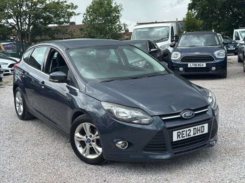 Grey Used 2012 Ford Focus Zetec Hatchback | £2,495 (Fair price) - Image 1/4
