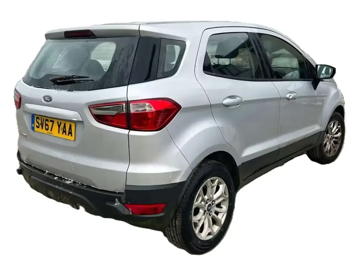 Used Ford Ecosport Zetec 112 HP (82 kW) 2017 Silver SUV
