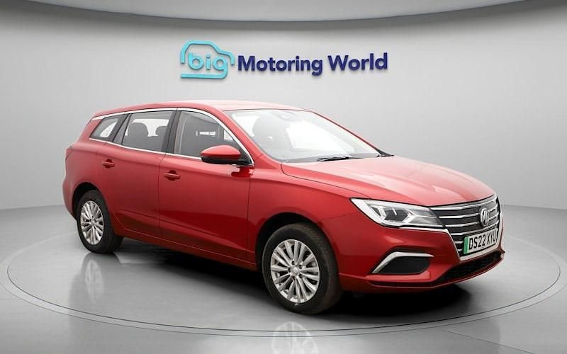 Used MG MG5 EV Excite 114 kW (156 HP) 2022 Red Estate