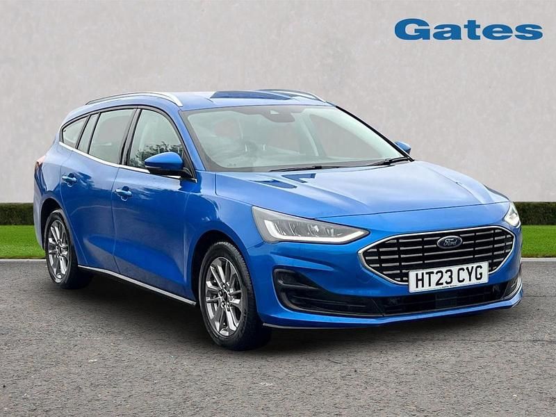 Blue Used 2023 Ford Focus Titanium Estate | £14,999 (Fair price) - Image 1/4