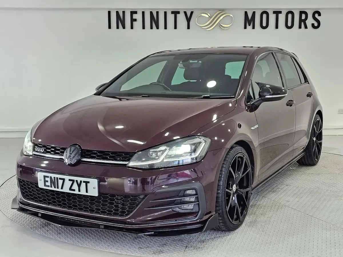 Used VW Golf VII GTD 184 HP (135 kW) 2017 Black Hatchback