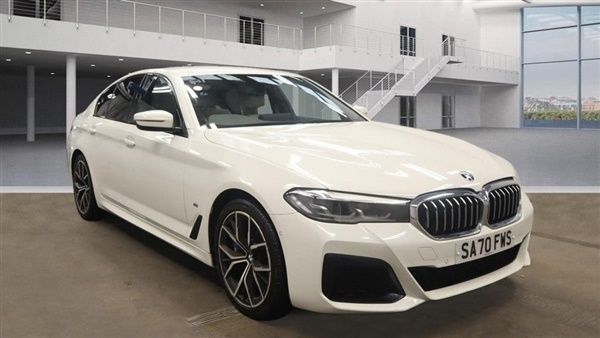 White Used 2020 BMW 530 M Sport Sedan | £26,985 (Fair price) - Image 1/1
